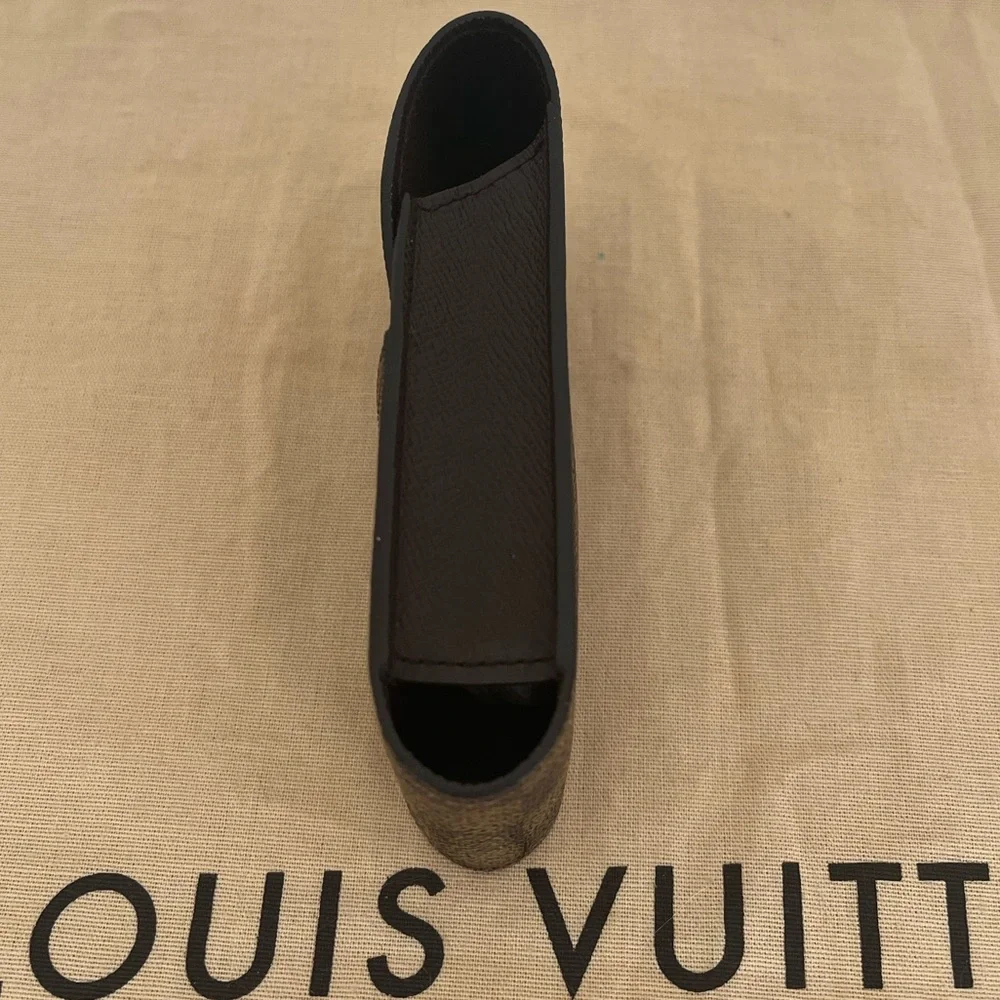 Louis Vuitton Damier Ebene Cigarette Accessory Case Unisex EUC COA Circa 2007